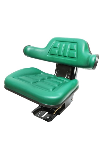 UTB Green tractor seat with triple adjustment and shock absorber, U-445 and U...
