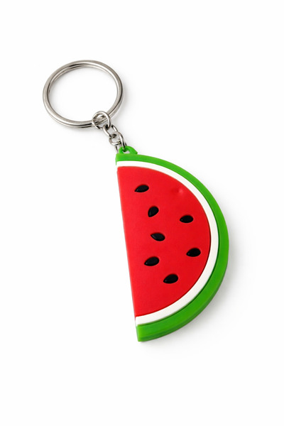 HER ŞEY NOTA www.herseynota.com قطعة سيليكون على شكل شريحة البطيخ باللونين ال...