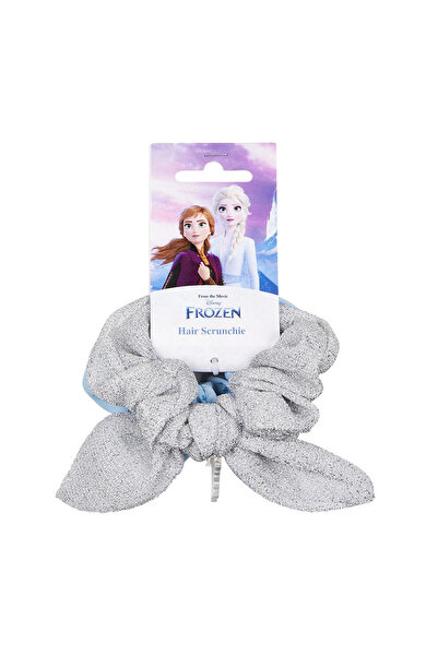 Disney Frozen Set of 2 textile hair elastics for children, Frozen Disney Blue