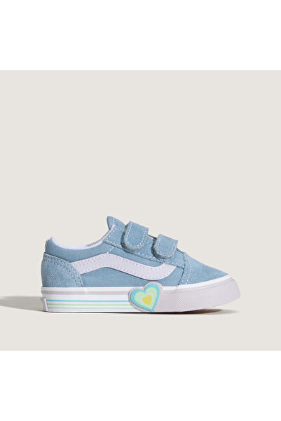 Vans Old Skool V Heart Bebek Mavi Sneaker