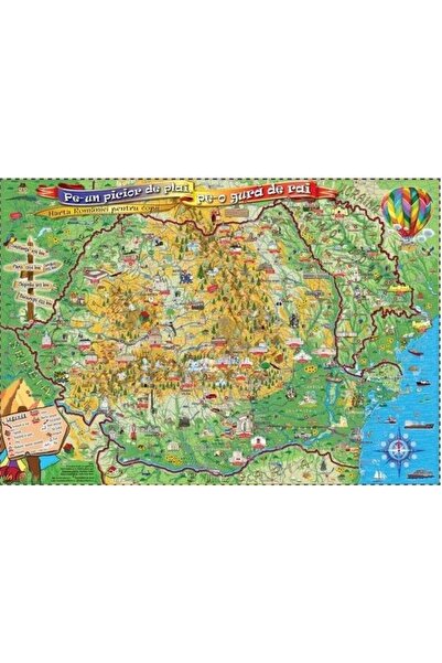 Eurodidactica Pe-un picior de plai, pe-o gura de rai, 700x500mm