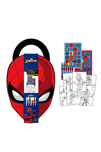 SPIDERMAN Spider-Man Head coloring and activity set