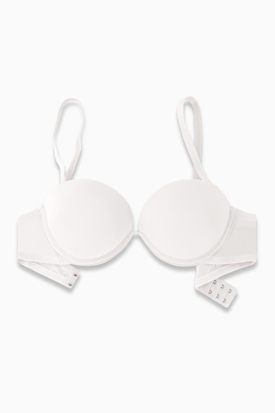 Weweus Olympos Non-Removable Strap Micro Bra - Double Push Up, Extra Padding,...