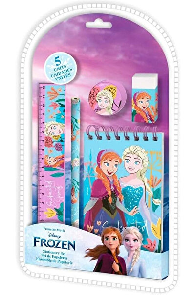 Disney Frozen Set de 5 rechizite școlare pentru copii cu Frozen Disney 2