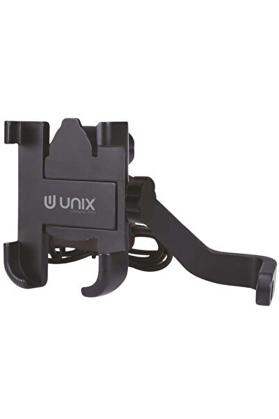 unix International حامل هاتف للدراجة UNIX UX-BH44 - حامل معدني مع شحن سريع 2....