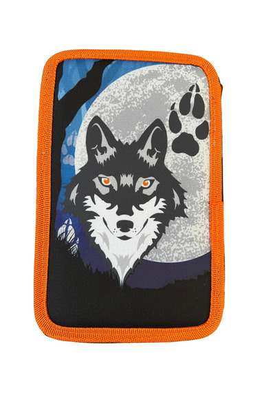 By TGA Penar Woolf, 3 compartimente, 19x12x5 cm, 32 piese, portocaliu