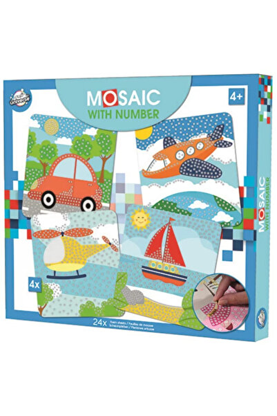 craft universe Set creativ de mozaic cu autocolante din spumă, Mijloace de tr...