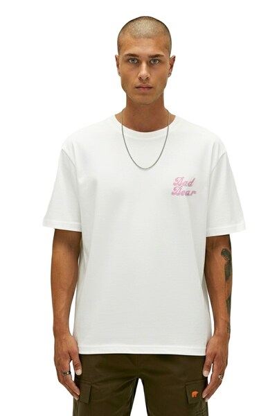 Bad Bear تي شيرت رجالي من Bad Pink
