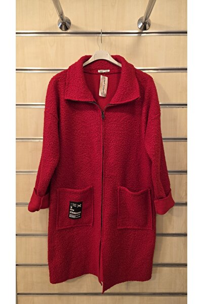 Park Moda Italian Boucle Jacket m Transitional Plain Pattern