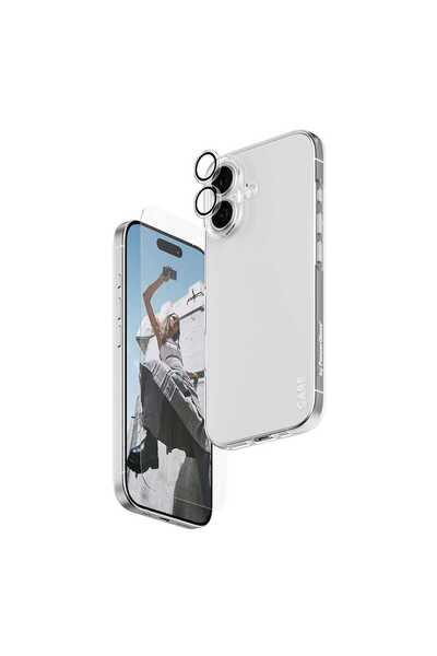 CARE by PanzerGlass® مجموعة حماية ثلاثية في واحد لهاتف آيفون 17
