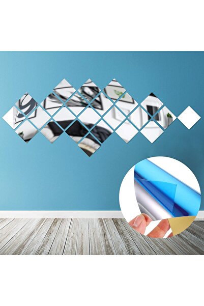 BPA ® Removable PET Mirror Setting Wall Sticker Decal for Home Living Room Be...