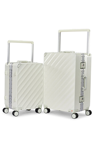 LİMRA Lemra travel bag set made of polycarbonate, consisting of two pieces, m...