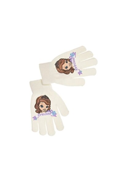 Disney Princess Sofia Gloves for Kids, White