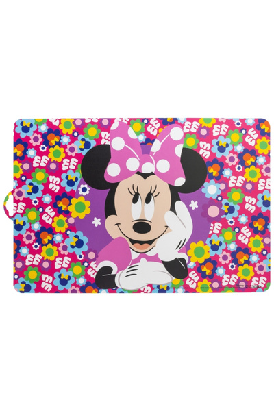 Minnie Mouse Bold Florals table serving plate holder, 43x28 cm 43 x 28 Purple