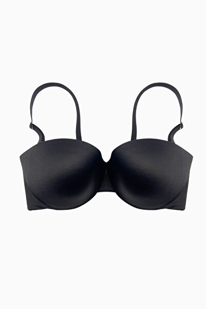 Weweus Veronika Micro Fabric Printed Strapless Bra-Padded Padded Wired -2704-...