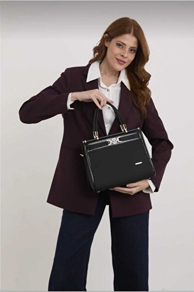 CRESSBERRY Women's Clutch Bag Gold Accessory Set of Adjustable Strap with Sho...