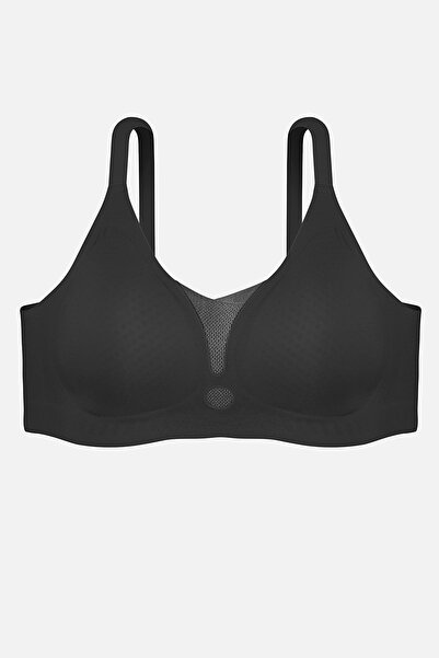 Weweus Ghost Seamless Bra - Unpadded - 2805 - Black