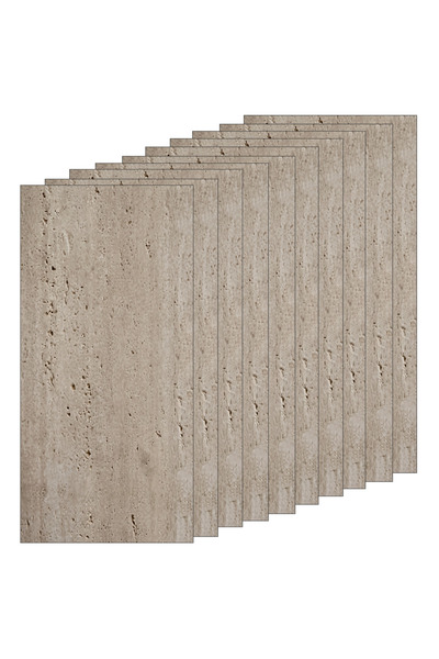 Teno 5 exterior panels, polished stone look, waterproof, fire-resistant, 120×...