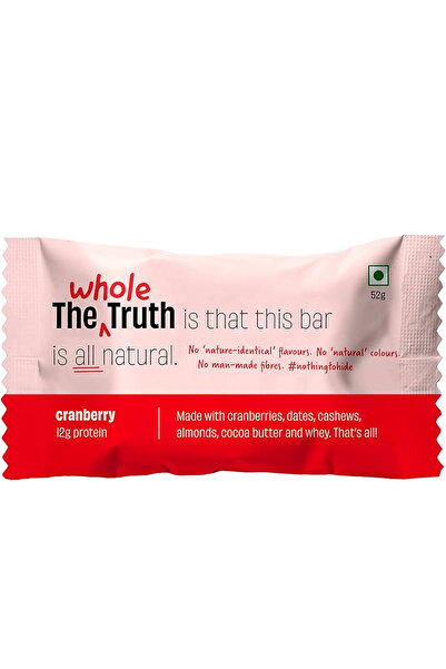 The Whole Truth بار بروتين كامل في علبة واحدة تحتوي على 6 قطع، وزن كل قطعة 31...