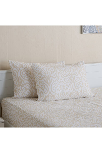 Home Box Matrix Essen 2-Piece Printed Microfiber Pillow Cover Set - 50x75 cm