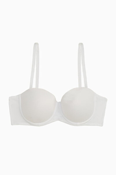 Weweus حمالة صدر أنكا بدون حمالات مع حزام قابل للإزالة - بدون دعم - 2540 - أبيض