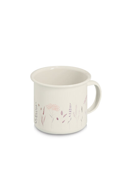 zeller Mug, metal, 9x8 cm, 320 ml, white