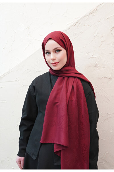 efdal şal eşarp Ethnic Pattern Modal Jacquard Shawl