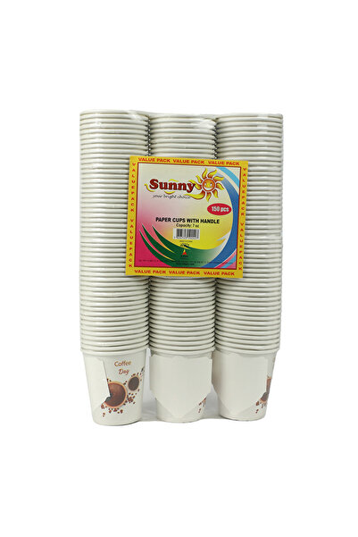 Sunny PAPER CUPS HANDLE 3X7OZ