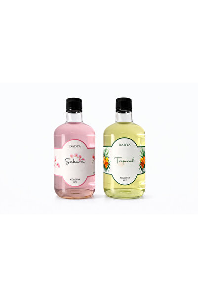 Dadya Parfüm 750 ML REFILL SAKURA VE TROPICAL KOLONYA
