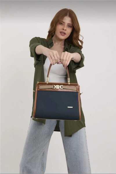 CRESSBERRY Women's Clutch Bag Gold Accessory Set of Adjustable Strap with Sho...