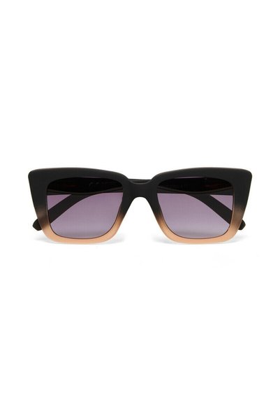 Okkia Elba Unisex Sunglassesblack - Powder/ Lens: Black Gradient