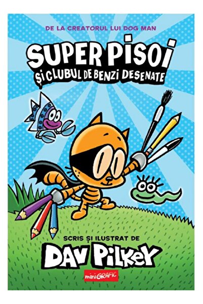 Editura Arthur Super Kitten #1. Super Kitten and the Comic Book Club