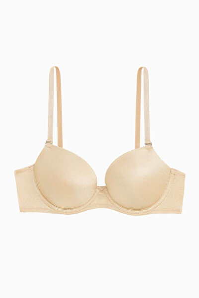 Weweus Viola Removable Strap Micro Bra - Non-Padded - Basic - 2534 - Nude