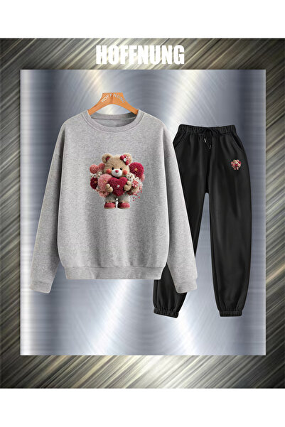 HOFFNUNG ΟΥΝΙΣΕΞ Σετ φόρμας casual Love bear για εξωτερικούς χώρους ΠΛΗΡΕΣ ΦΟ...