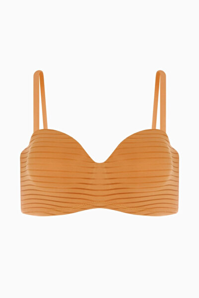 Weweus Смугастий бюстгальтер без бретелей - без підкладки, без наповнювача, з...