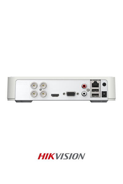 Hikvision DS-7104HGHI-M1 4 Kanal DVR Kayıt Cihazı H.265+ İnsan Araç Analizi