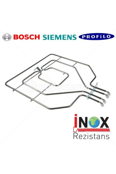 inox rezistans Bosch-siemens-profilo Uyumlu Fırın Üst Rezistansı