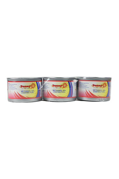 Sunny Odorless Buffet Food Warmer Chafing Fuel Gel (3 Pack)