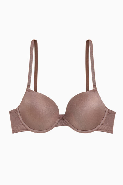 Weweus Alba - Sutien tip tricou fără suport, cu aderență maximă și formă impe...