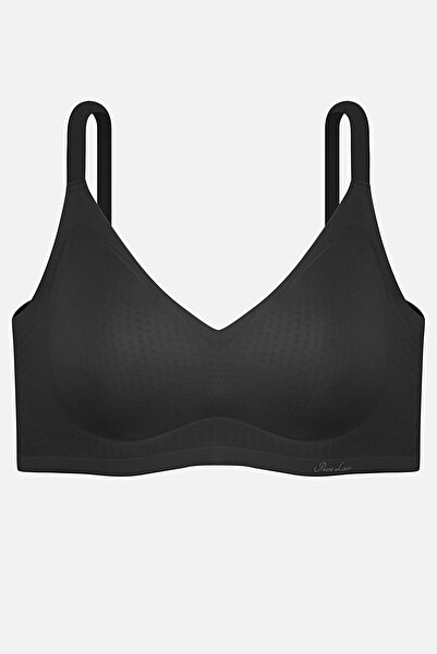 Weweus Ghost Seamless Bra - Unpadded - 2804 - Black