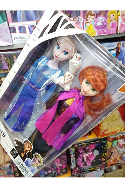 OYUNCAKSAHİLİ Frozen Karlar Ülkesi Elsa Anna Bebek Ve Olaf Kardanadam Kıyafet...