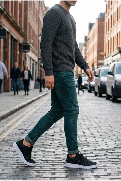 bombe Men's Slim Fit Comfortable Lycra Denim Trousers Jeans