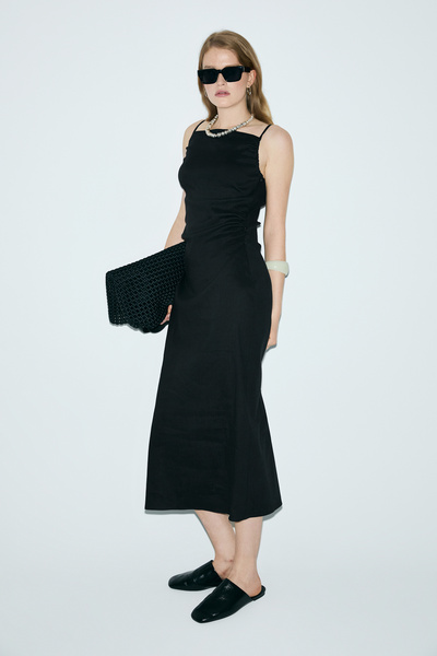 Lufian Γυναικείο φόρεμα Sarah μαύρο