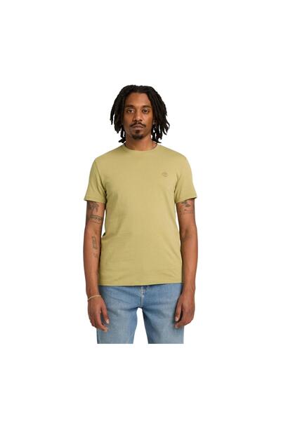 Timberland B0A2Bprbq01-R Dunstan River Short Sleeve Tee Men's T-Shirt Green