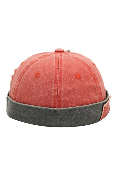 Rupen Kraft Adjustable Vintage Cap Washable Skullcap Hat Distressed Cap Distr...
