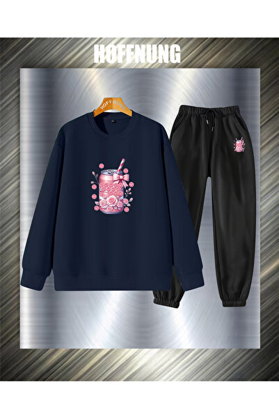 HOFFNUNG Unisex Casual Tracksuit Set Spirit Outdoor Full Sweatshirt