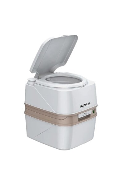 Seaflo Toaletă Ecologică Portabilă 18L, WC Mobil pentru Rulotă, Camping și Am...