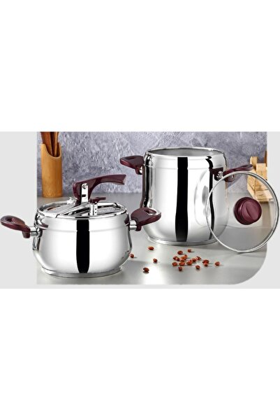 Berlin 3,5 + 7 LT DÜDÜKLÜ TENCERE SETİ