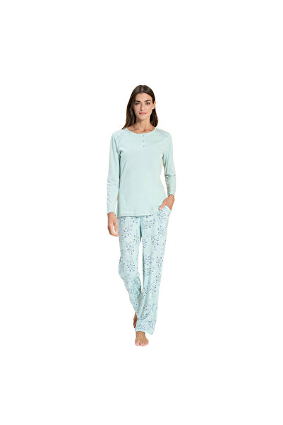 Over Sleep by Poleren Over Sleep 3316 Costum de pijama modal cu mânecă lungă ...