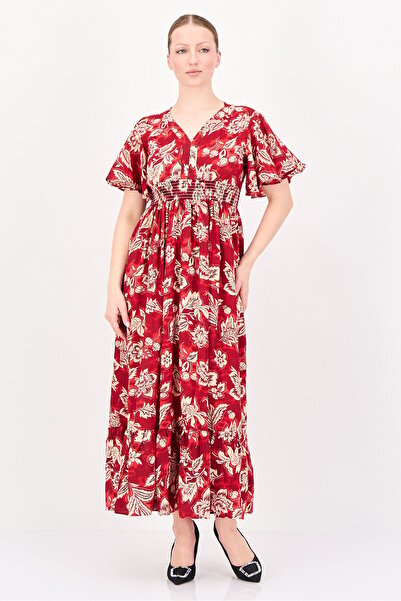 freesoul Women Floral Print Maxi Dress, Multicolor